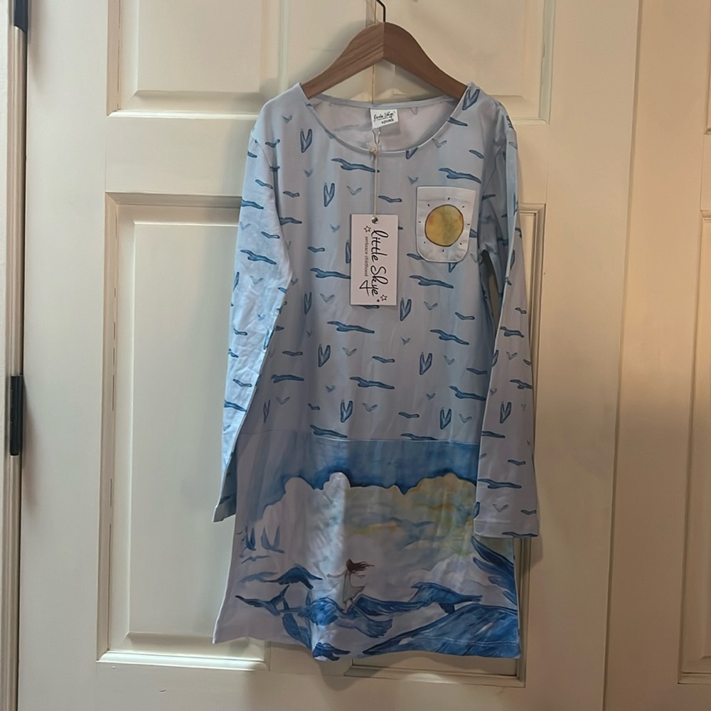 Little Skye Seagull Dress NWT